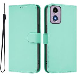 Mobigear Urban Wallet Motorola Moto E14 Hülle Klapphülle Geldbörse - Minze