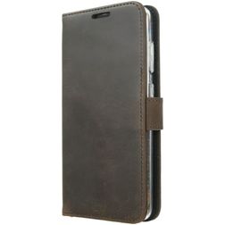 Valenta Classic Samsung Galaxy S20 Hülle Echtes Leder Klapphülle Geldbörse - Braun