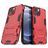 Mobigear Armor Stand iPhone 13 Mini Hülle Hardcase Backcover Stoßfest mit Ständer - Rot