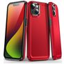 Mobigear Slim Armor iPhone 15 Plus Hülle Hardcase Backcover Stoßfest - Rot