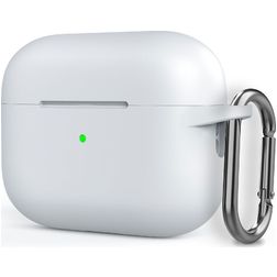 Mobigear Classic Apple AirPods Pro 2 Hülle Flexibles Silikon - Weiß