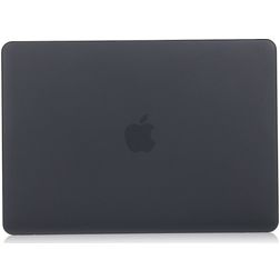 Mobigear Matte MacBook 12 Zoll (2015-2017) Hardshell Hülle Laptop Cover MacBook Case - Schwarz - Modell A1534