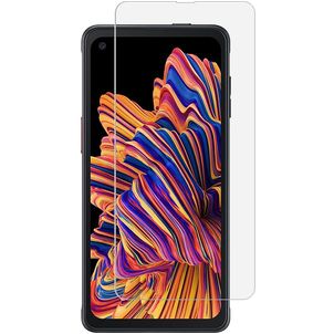 Mobigear Samsung Galaxy Xcover Pro Panzerglas Gehärtetes Glas Displayschutz - Hüllenfreundlich