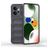 Mobigear Bumpy Xiaomi Redmi Note 12 Hülle Flexibles TPU Backcover - Charcoal