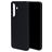 Mobiparts Samsung Galaxy A56 Silikon Hülle Backcover - Schwarz