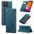 CaseMe 013 iPhone 12 Klapphülle Portemonnaie - Blau