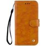 Mobigear Wallet Huawei P Smart (2018) Hülle Klapphülle Geldbörse - Cognac