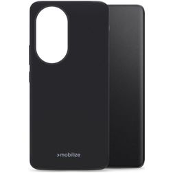 Mobilize Rubber Gelly HONOR 200 Pro TPU (flexibel) Backcover - Schwarz