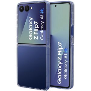 Mobiparts Hardcover Durchsichtig Samsung Galaxy Z Flip 7 Hülle Hardcase Backcover - Transparent