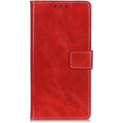 Mobigear Basic Nokia 2.2 Hülle Klapphülle Geldbörse - Rot