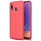 Mobigear Luxury Samsung Galaxy A40 Hülle Flexibles TPU Backcover - Rot