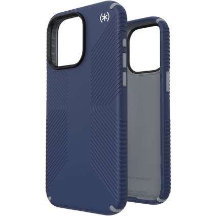 Speck Presidio2 Grip iPhone 15 Pro Max Hülle Hardcase Backcover Stoßfest - Coastal Blue