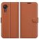 Mobigear Classic Samsung Galaxy Xcover 5 Hülle Klapphülle Geldbörse - Cognac