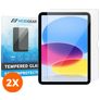 Mobigear iPad 11 (2025) Panzerglas Gehärtetes Glas Displayschutz - Hüllenfreundlich (2er Pack)