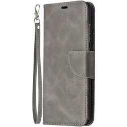 Mobigear Excellent Samsung Galaxy S20 FE Hülle Klapphülle Geldbörse - Grau