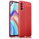 Mobigear Luxury OPPO Reno 4 Hülle Flexibles TPU Backcover - Rot
