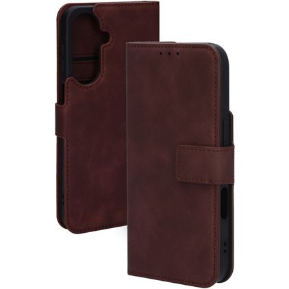 Mobiparts Classic Wallet Samsung Galaxy A27 MagSafe Hülle Klapphülle - Velvet Red