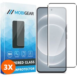 Mobigear Premium Xiaomi 14 Ultra Panzerglas Gehärtetes Glas Displayschutz - Hüllenfreundlich (3er Pack)