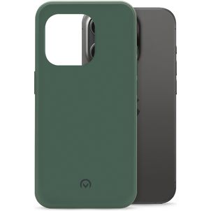 Mobilize Rubber Gelly iPhone 15 Pro TPU (flexibel) Backcover - Matt Green
