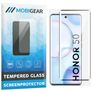 Mobigear Premium HONOR 50 Panzerglas Gehärtetes Glas Displayschutz - Hüllenfreundlich - Schwarz