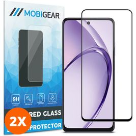 Mobigear Premium OPPO A40 Panzerglas Gehärtetes Glas Displayschutz - Hüllenfreundlich (2er Pack)