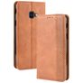 Mobigear Sensation Samsung Galaxy Xcover 4s Hülle Klapphülle Geldbörse - Cognac