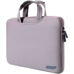 Mobigear Neon Neopren Laptop Aktentasche 13 - 14 Zoll Laptoptasche + Handgriff - Grau