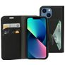 Mobiparts Classic Wallet iPhone 13 Mini Hülle Klapphülle Geldbörse - Schwarz