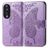 Mobigear Butterfly HONOR 90 Hülle Klapphülle Geldbörse - Lila