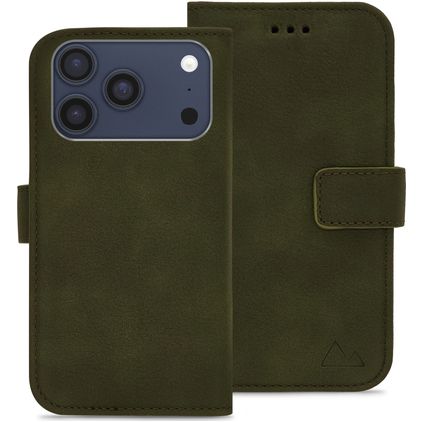 My Style Flex Wallet iPhone 17 Pro Hülle Klapphülle Geldbörse - Forest Green