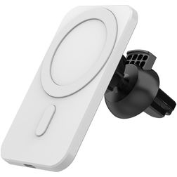 Mobigear ColorCharge MagSafe Lüftungsgitter Magnetisch Universal - Weiß