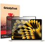 GrizzlyCoat MacBook Air 15 Zoll (2023-2026) Displayschutz Privacy Schutzfolie - Hüllenfreundlich - Schwarz