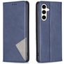 Mobigear Rhombus Slim Samsung Galaxy S23 FE Hülle Klapphülle - Blau