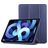 Mobigear Tri-Fold Gel iPad Air 5 (2022) TPU / Kunstleder Klapphülle - Blau