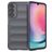 Mobigear Bumpy Samsung Galaxy A24 Hülle Flexibles TPU Backcover - Charcoal