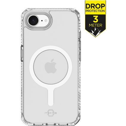 ITSKINS Level 2 HybridMagFrost R iPhone 16e MagSafe Hülle Hardcase Backcover Stoßfest - Schwarz
