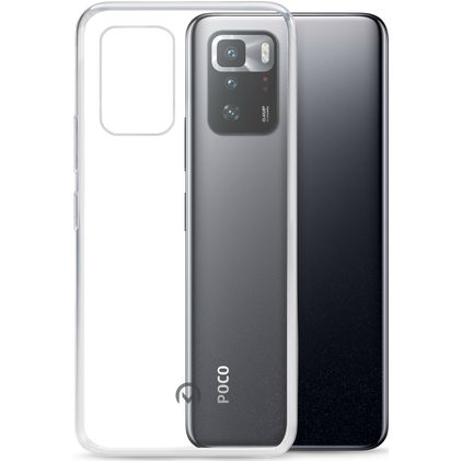 Mobilize Gelly Transparent POCO X3 GT TPU (flexibel) Backcover - Transparent