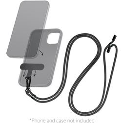 Mobilize Lanyard Verstellbare Universal-Handykette - Schwarz