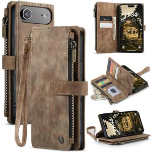 CaseMe C30 iPhone Air Hülle Klapphülle Geldbörse - Braun