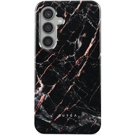Burga Tough Samsung Galaxy S24 Hülle Hardcase Backcover Stoßfest - Rose Gold Marble