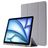Mobigear Tri-Fold Gel iPad Air 11 Zoll (2026) Hülle TPU,Kunstleder Klapphülle + Stifthalter - Grau