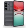 Mobigear Bumpy Samsung Galaxy S26 Hülle Flexibles TPU Backcover - Grau