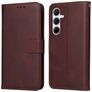 Mobigear Wallet Samsung Galaxy A36 Hülle Klapphülle Geldbörse - Braun