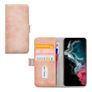 Mobilize Elite Gelly Samsung Galaxy S22 Ultra Klapphülle Portemonnaie - Soft Pink