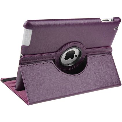 Mobigear DuoStand iPad 2 (2011) Hülle Drehbare Klapphülle - Lila