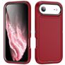 Mobigear Rugged iPhone Air Hülle Hardcase Backcover Stoßfest - Rot