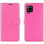 Mobigear Classic Samsung Galaxy A42 Hülle Klapphülle Geldbörse - Magenta