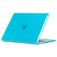Mobigear Glossy MacBook Air 13 Zoll (2022-2026) Hardcase Hülle MacBook Case - Blau - Model A2681 / A3113 / A3240 / A3449