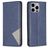 Mobigear Rhombus Slim iPhone 15 Pro Max Hülle Klapphülle - Blau