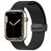 Mobigear Sport Mag Silikon Apple Watch Armband Magnetverschluss - 42/41/40/38 mm - Schwarz